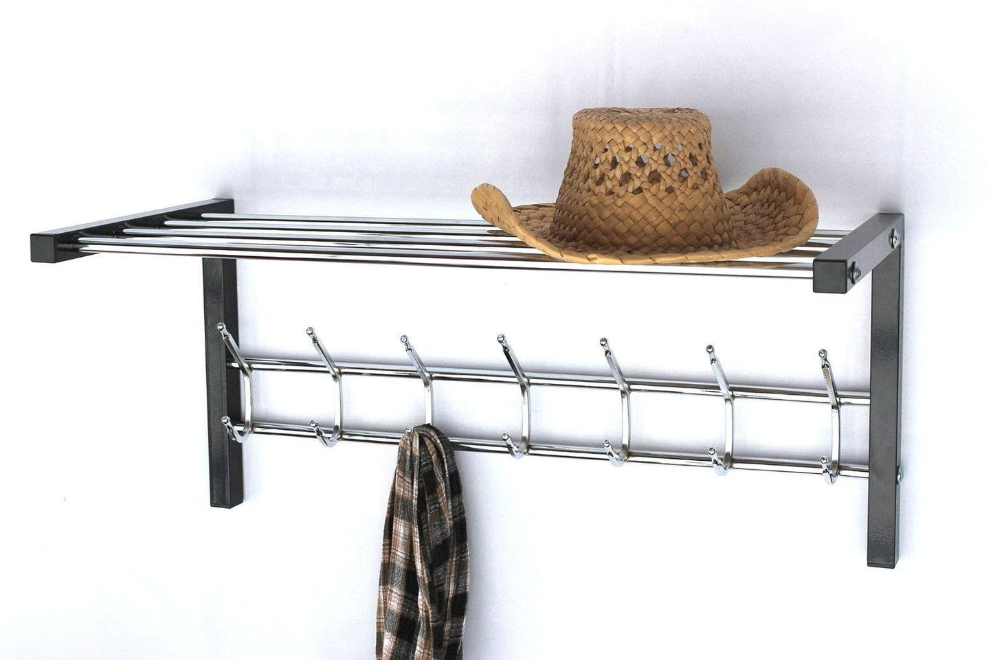 Wandgarderobe mit Hutablage