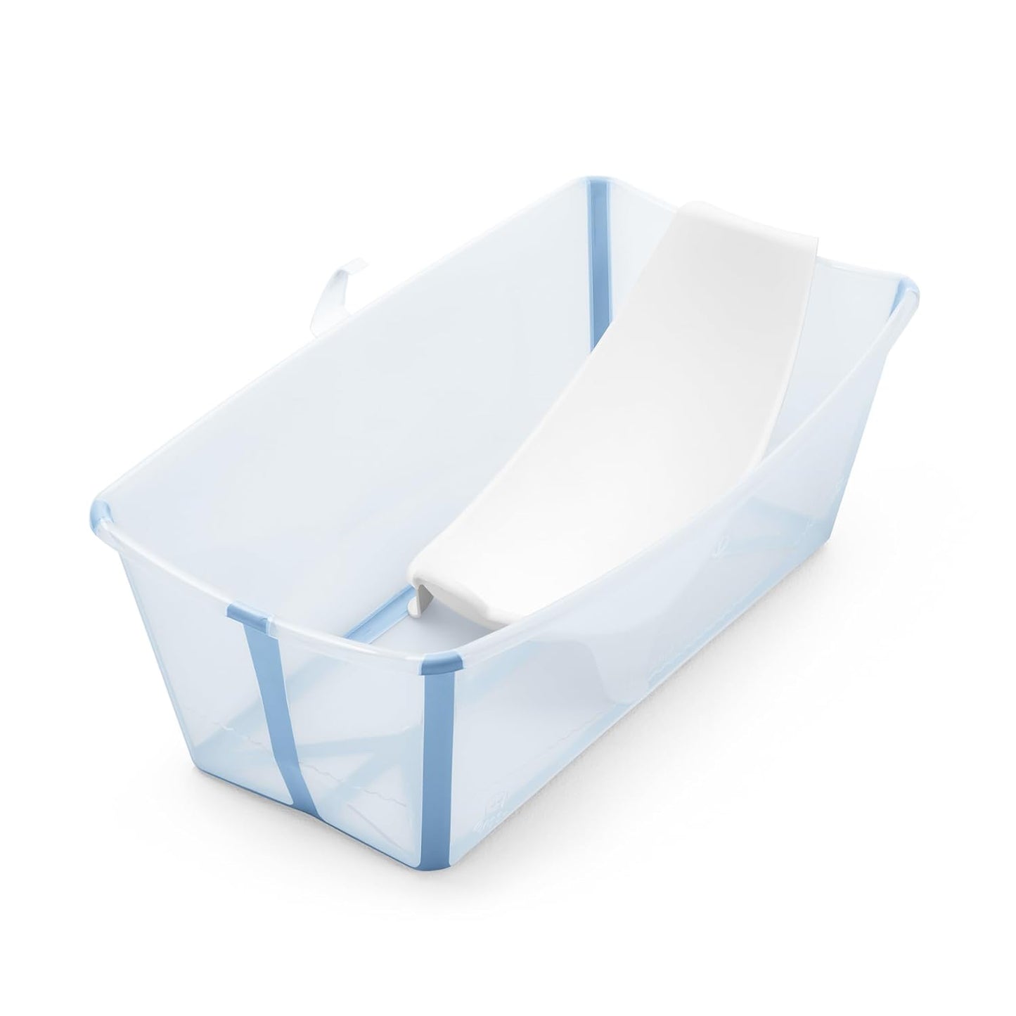 Flexi Bath mit Newborn Support (faltbar), Regular - 64 x 24 x 34 (cm) Ocean Blue