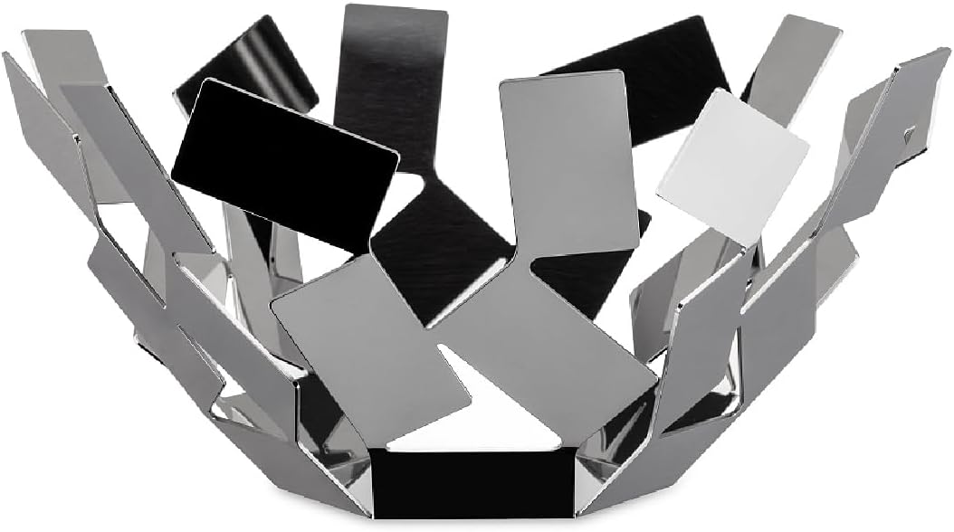 Obstschale La Stanza dello Scirocco, 27,3 x 27,3 x 13 cm Edelstahl 18/10