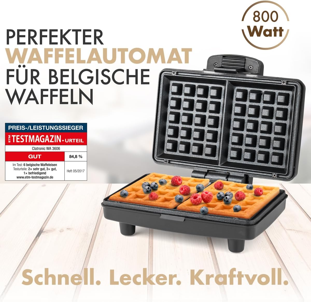 Waffeleisen mit Antihaftbeschichtung