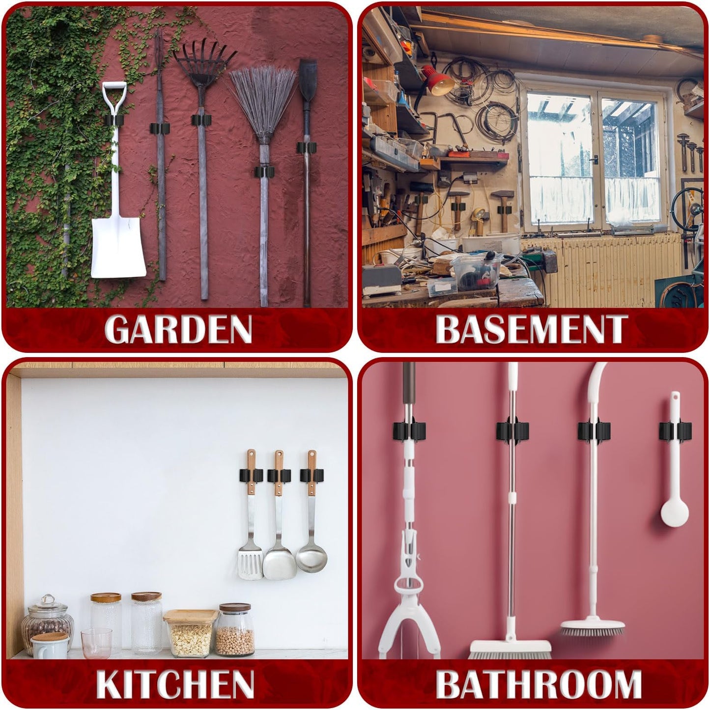 Gerätehalter-Set, 12pc