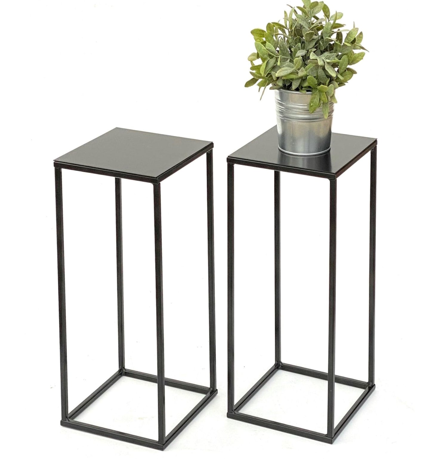 2er-Set Blumen- und Pflanzenhocker