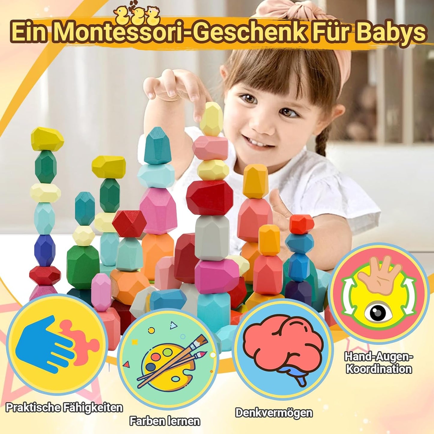 Balanciersteine 39er-Set, 39 Stück