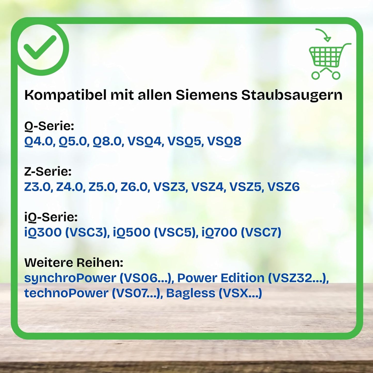 Staubsaugerdüse für Siemens