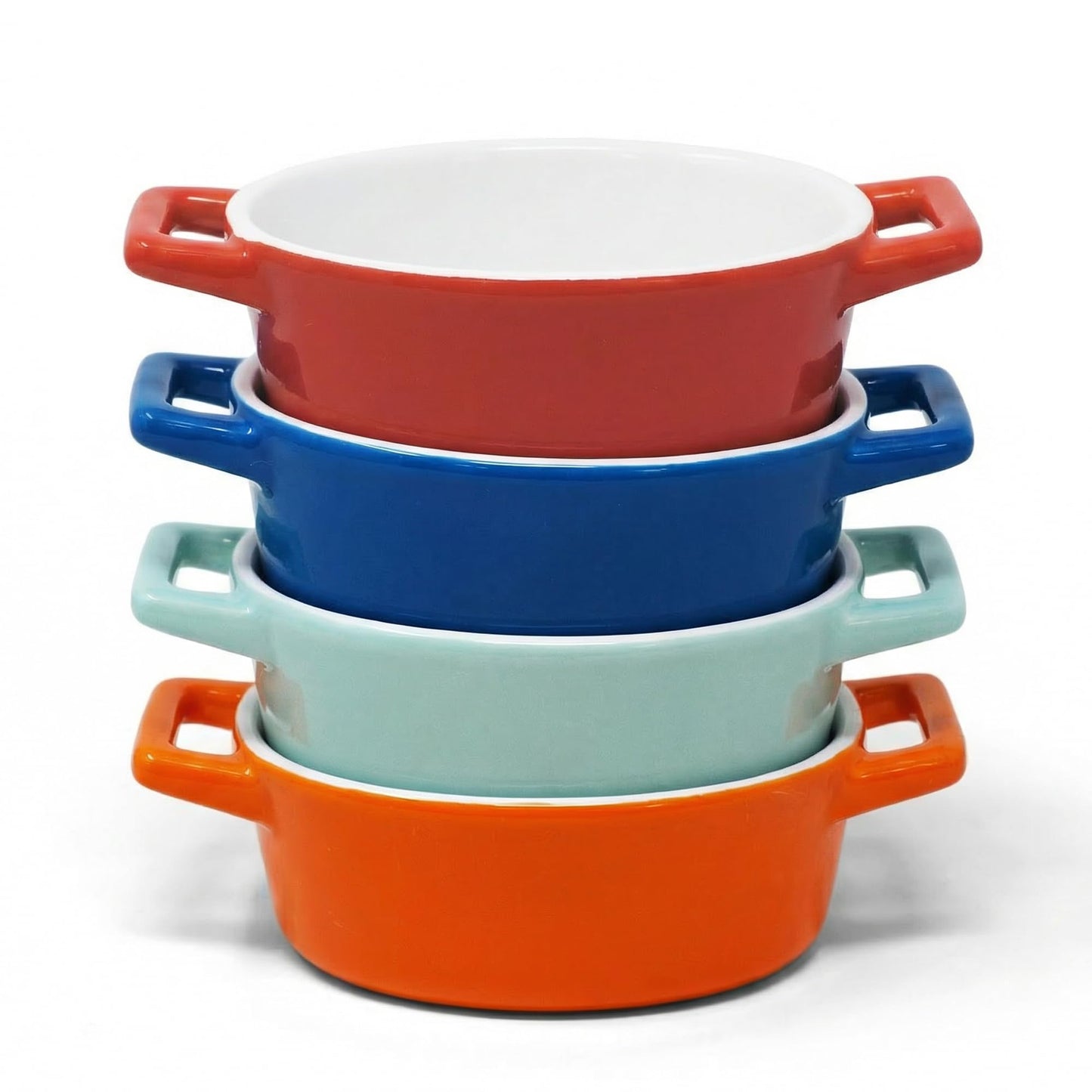 4-teiliges Mini-Auflaufformen-Set, Oval