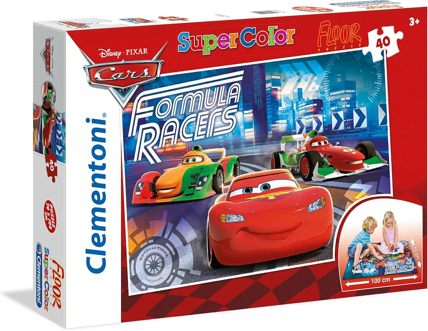Bodenpuzzle "Cars" (40 Teile)