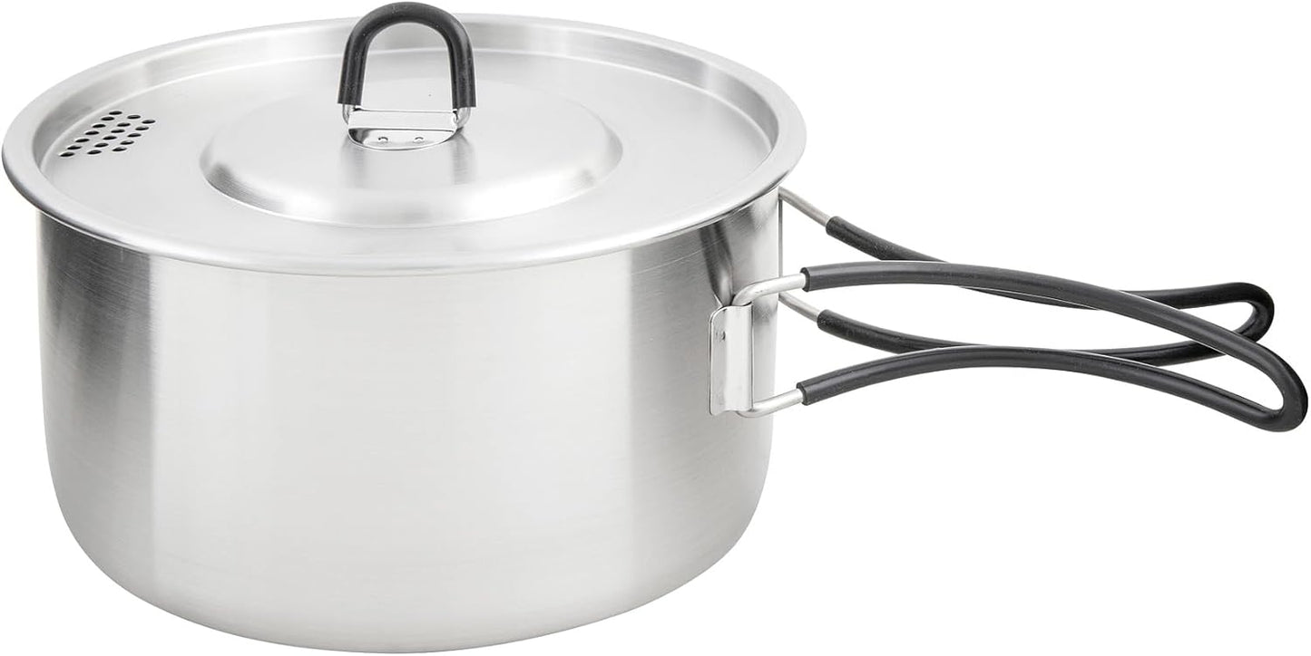 Kettle Set II - Edelstahl-Kochtopf mit Siebdeckel