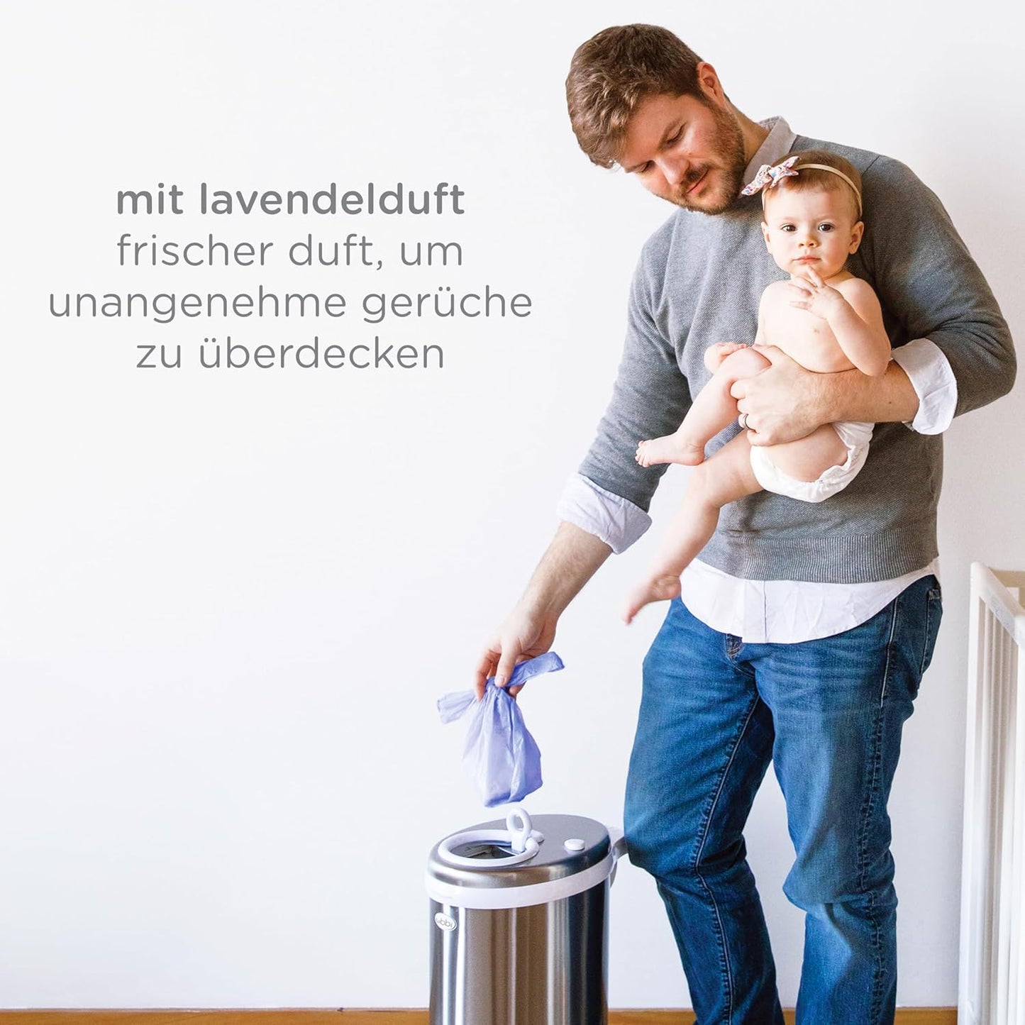 Windeltüten mit Lavendelduft, 400 stück (1er Pack)