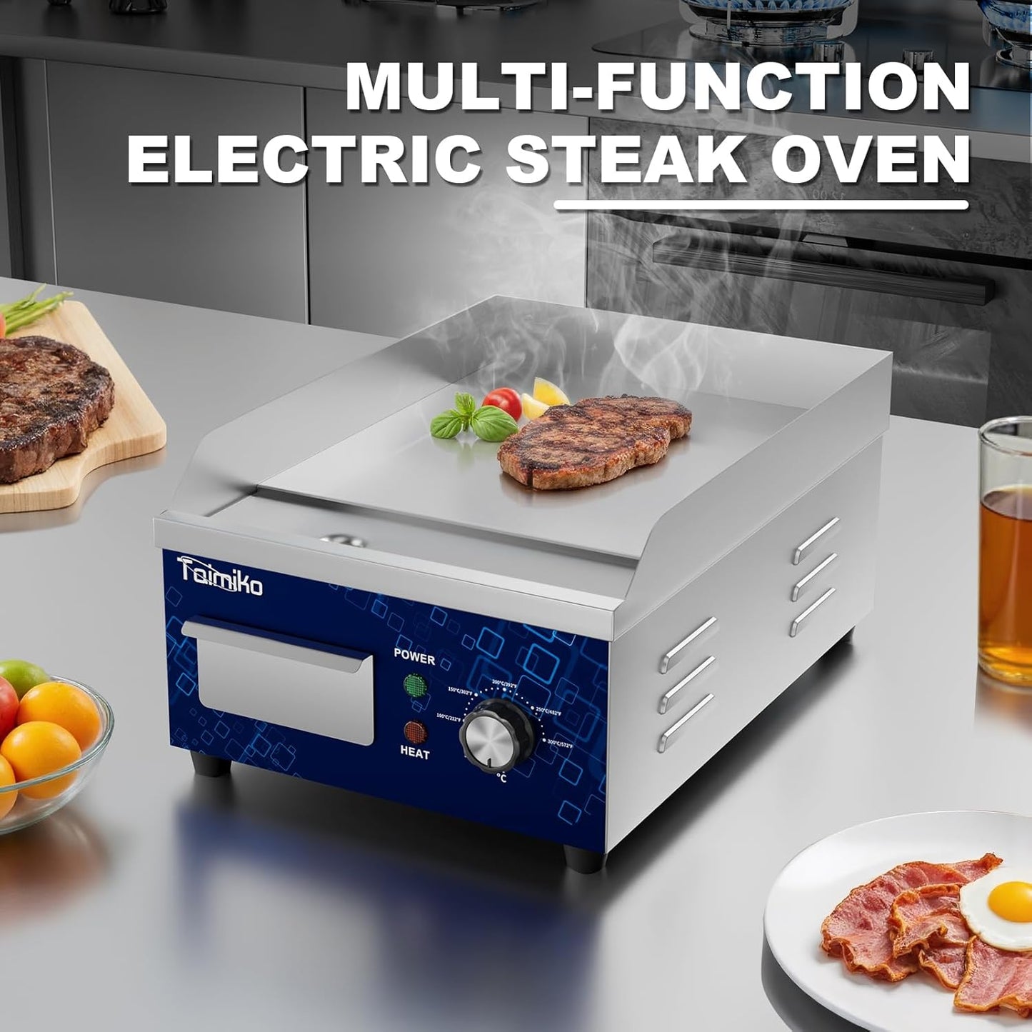Elektrische Grillplatte