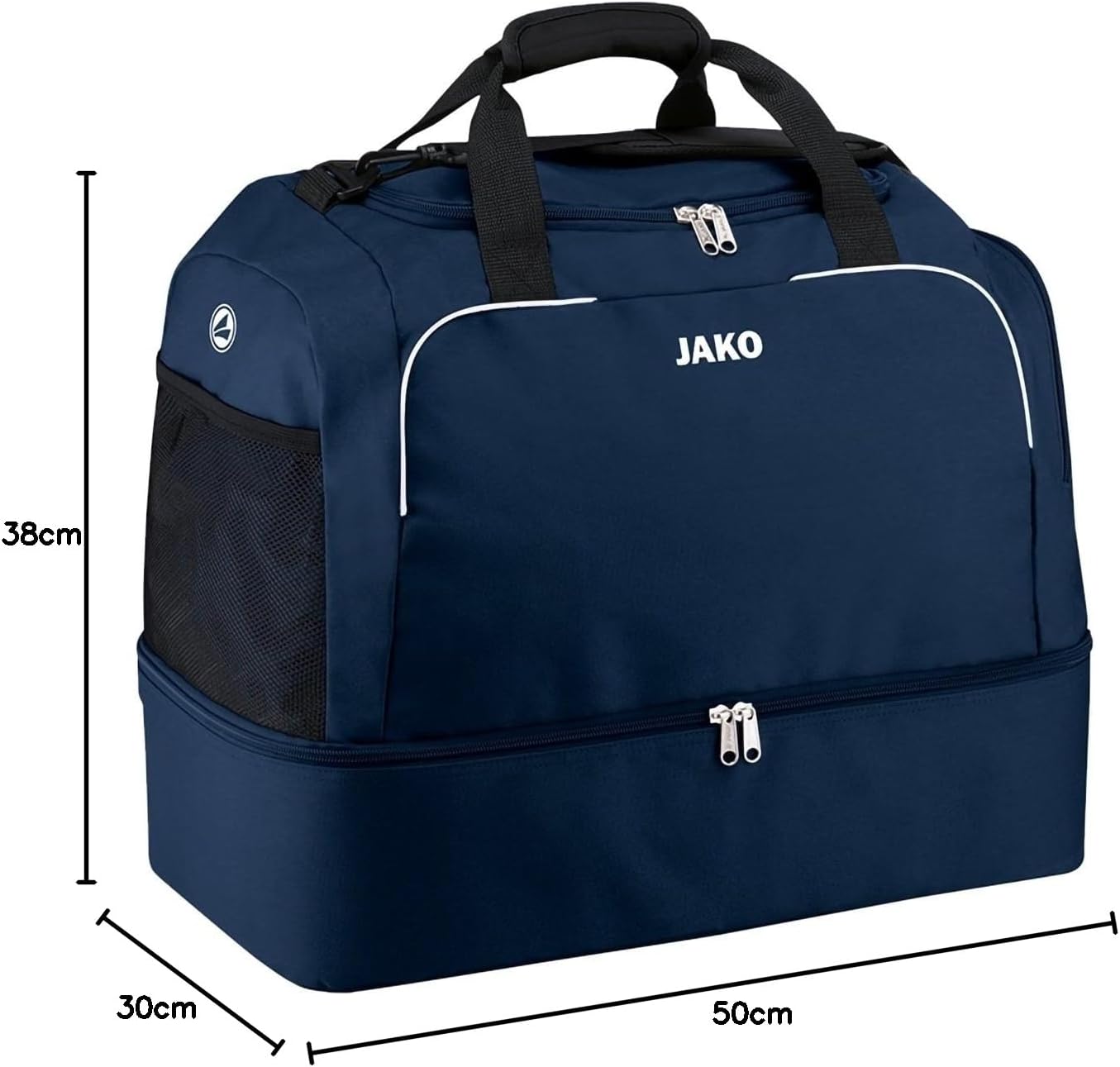 Classico Sporttasche mit Bodenfach, 2 (Junior) Marine