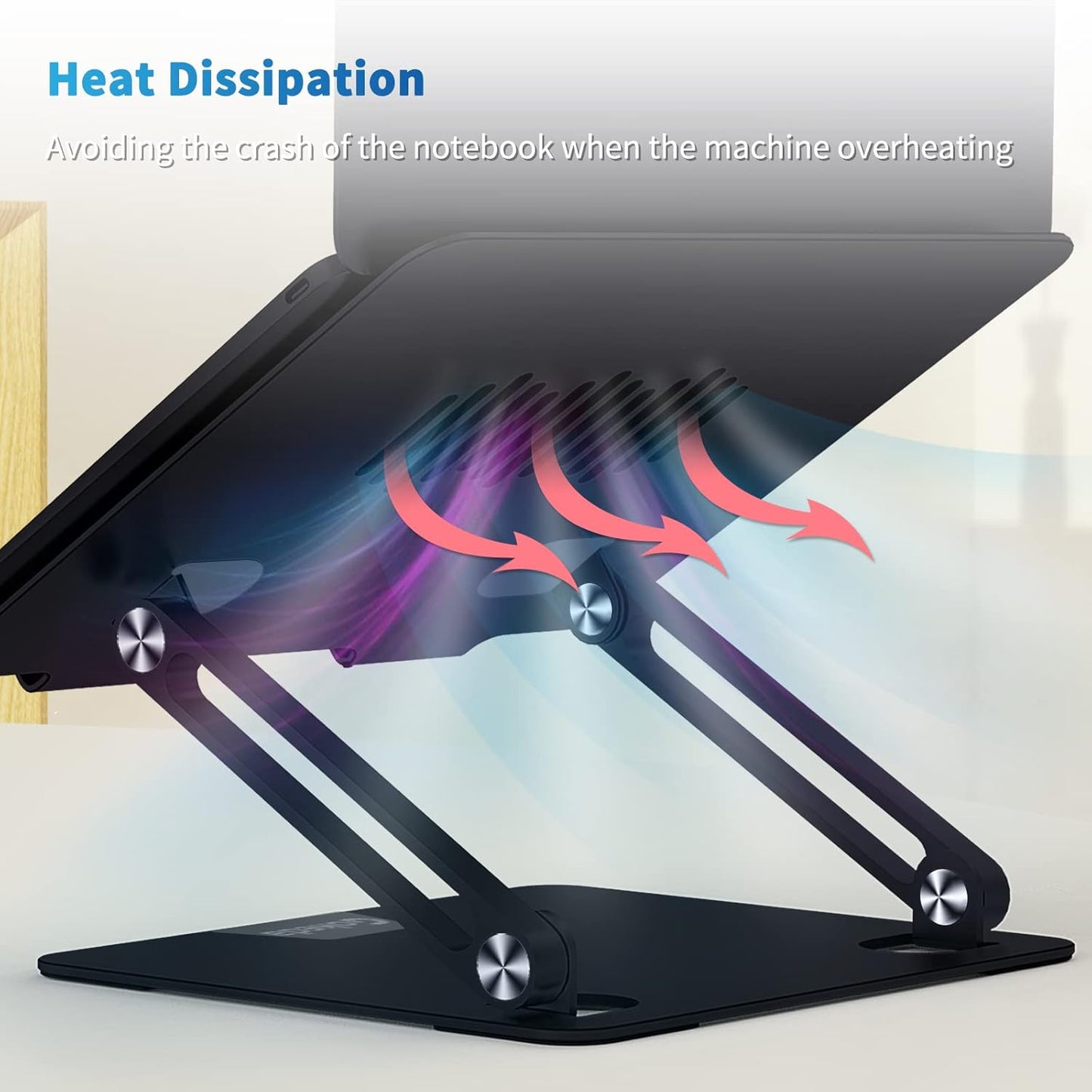 Laptopständer, Black