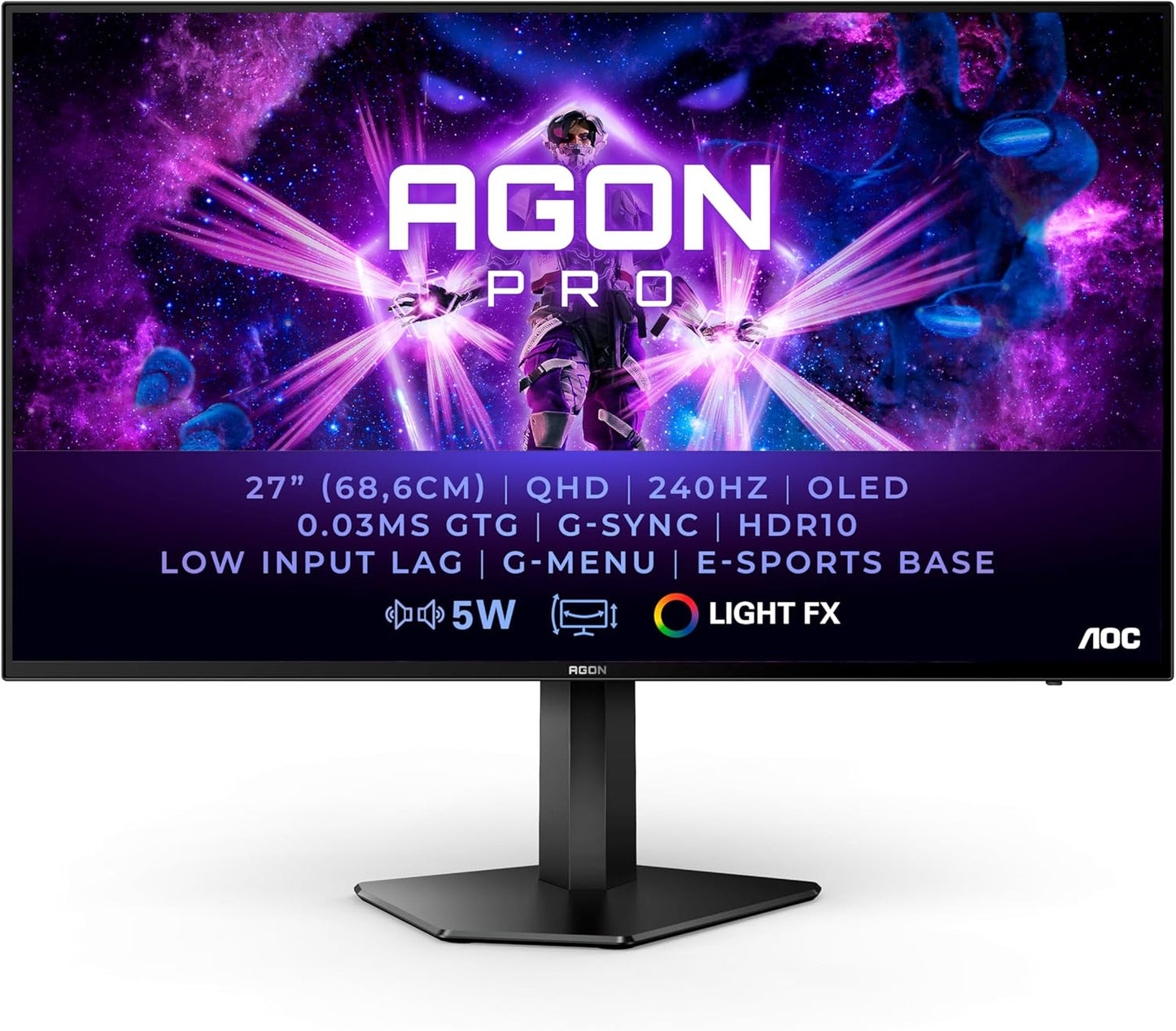 Agon PRO AG276QZD - Monitor, 27 Zoll QHD|240Hz|240Hz