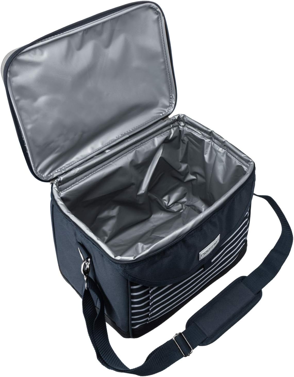 Kühltasche, navy blau weiss