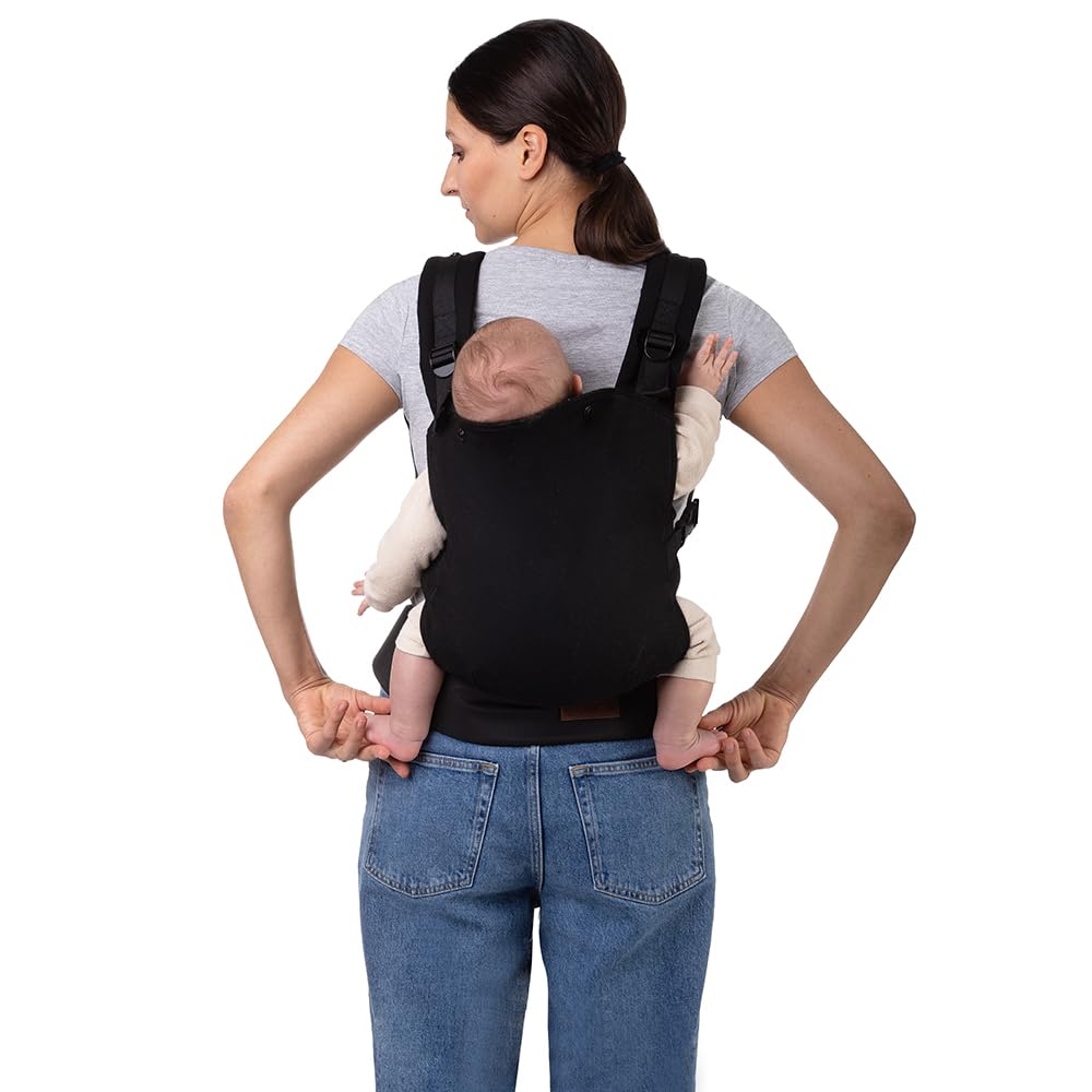 Ergonomische Babytrage, Noir
