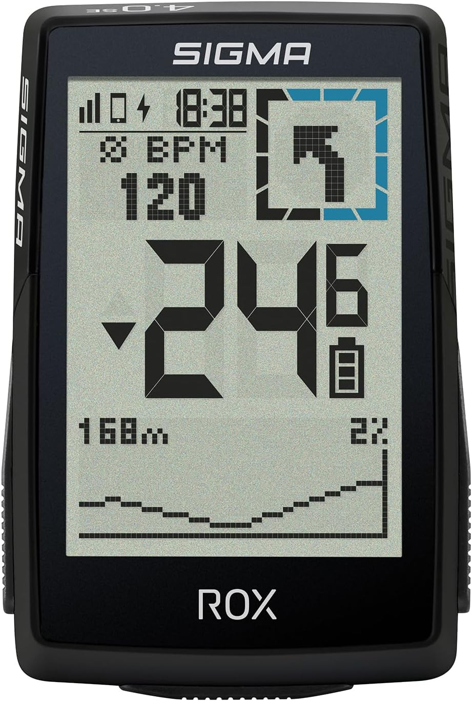 ROX 4.0 SE Fahrradcomputer mit GPS & Navigation inkl. Butler, SE Schwarz