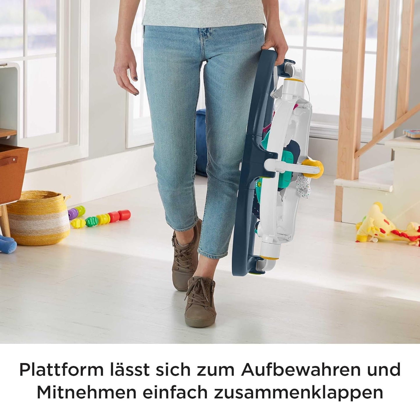 HPH46 Jumperoo Astrokätzchen Wippe & Spielcenter mit Licht & Sound, Reduzierte Verpackung