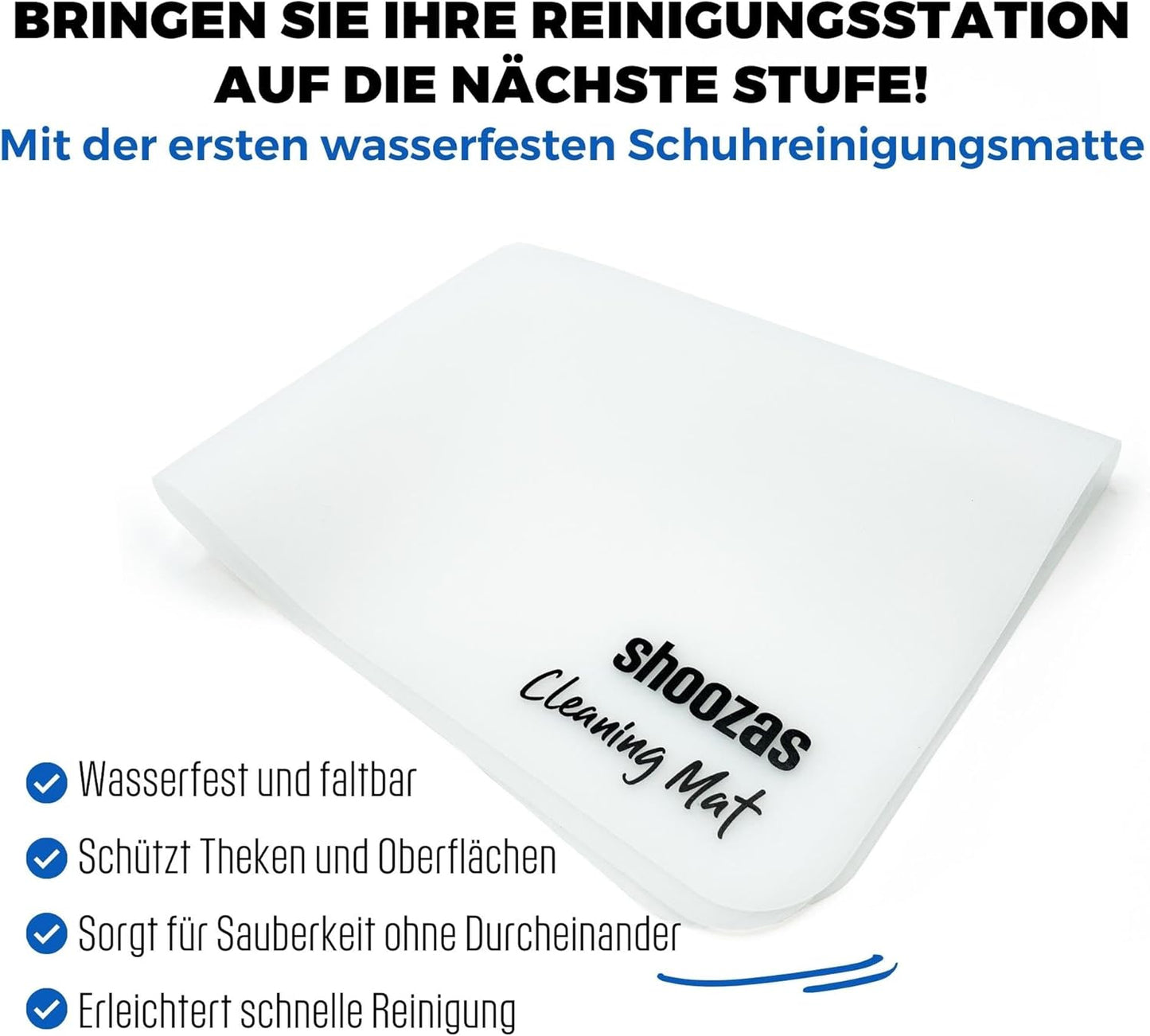 Schuhreinigungsset mit Schaumreiniger & Zubehör, Reinigungsset