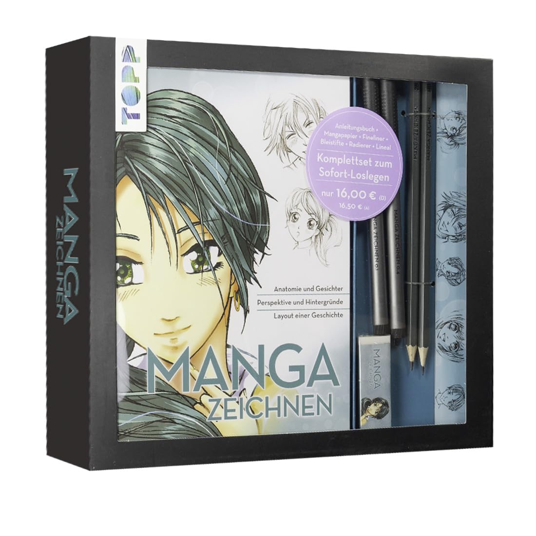 Kreativ-Set Manga zeichnen, Spielzeug