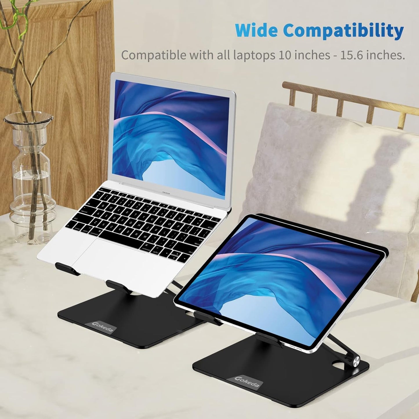 Laptopständer, Black