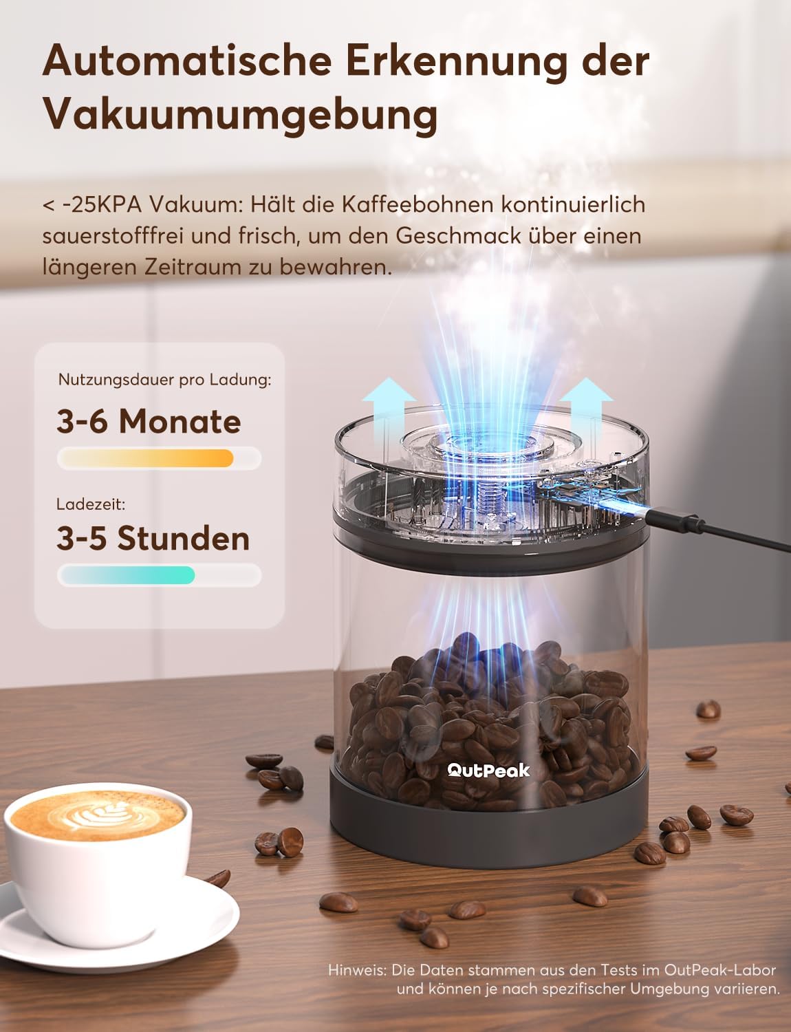 Auto-Vakuum-Kaffeebehälter SW500, SW500