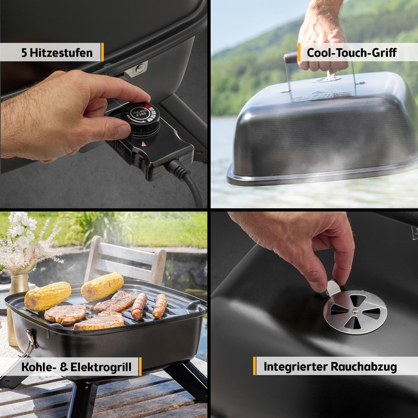 2-in-1 Kugelgrill