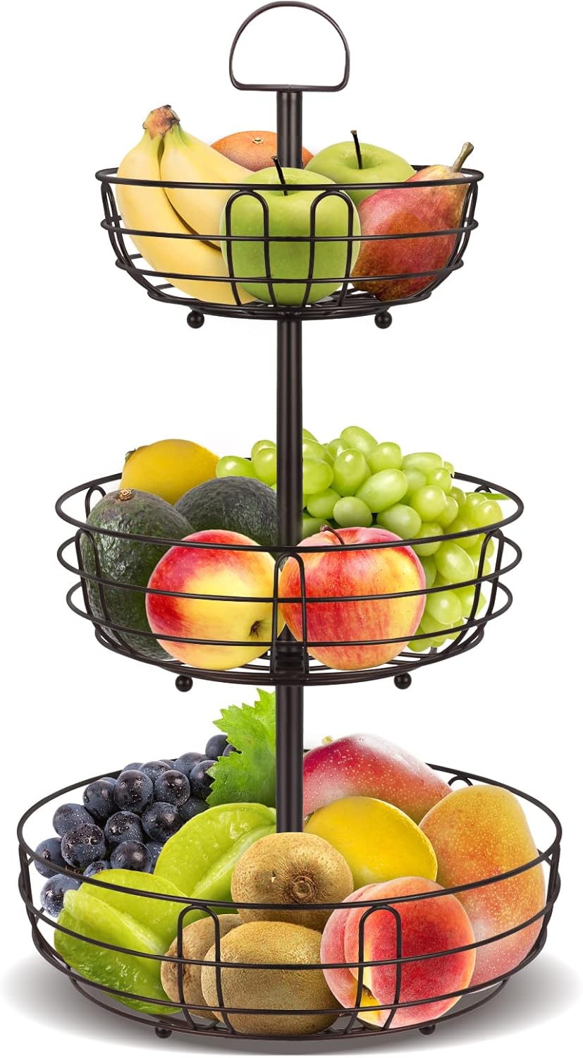 3-stöckiger Obstkorb