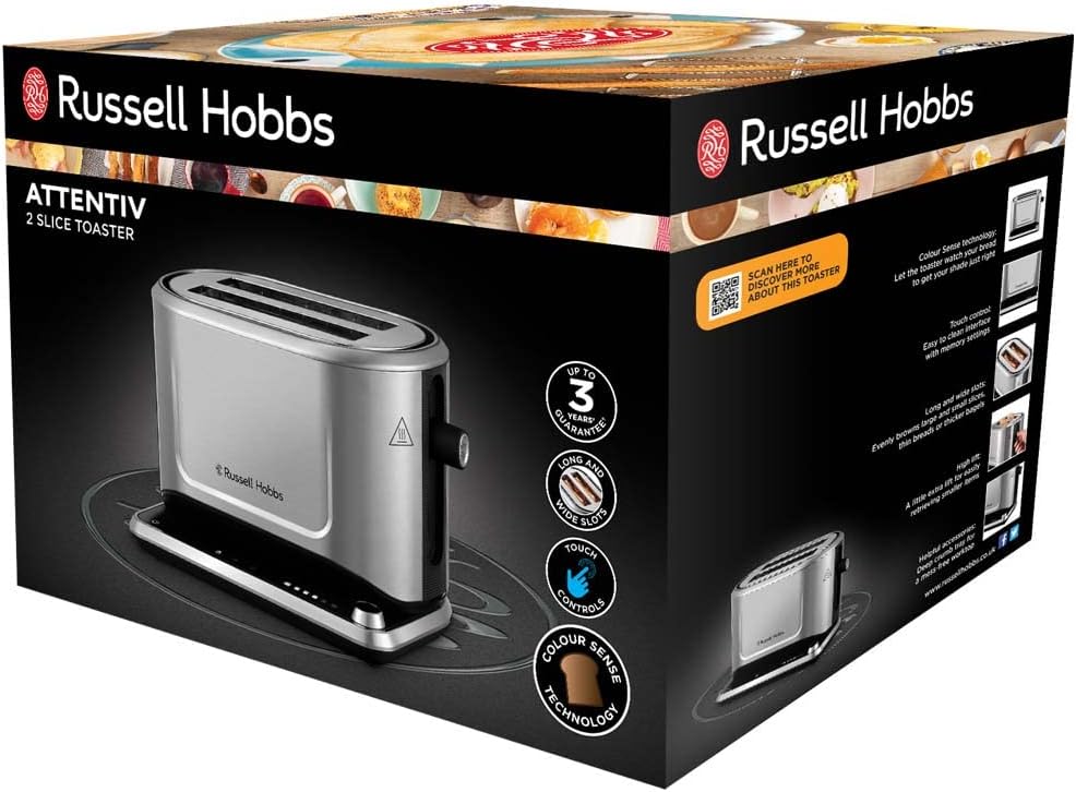 Toaster mit digitaler Touch-Bedienfläche, Toaster