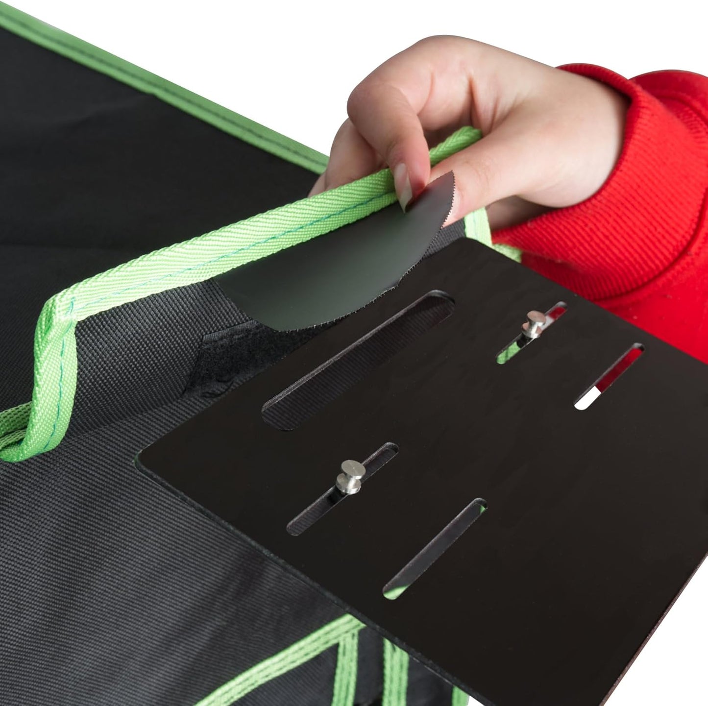 Indoor Growzelt mit 2-Wege-Zipper, 140x140x200cm