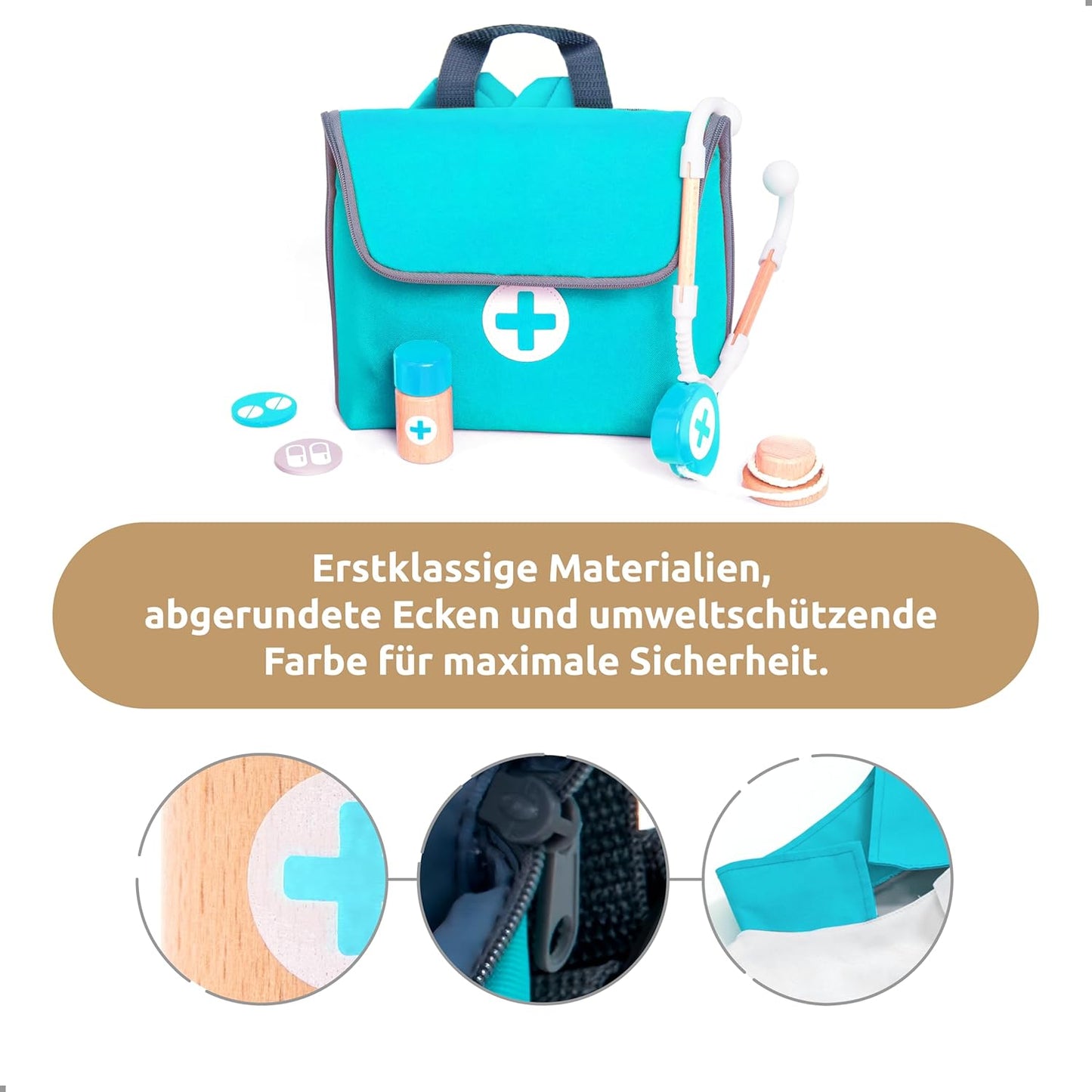 20-teiliges Arztkoffer-Spielset