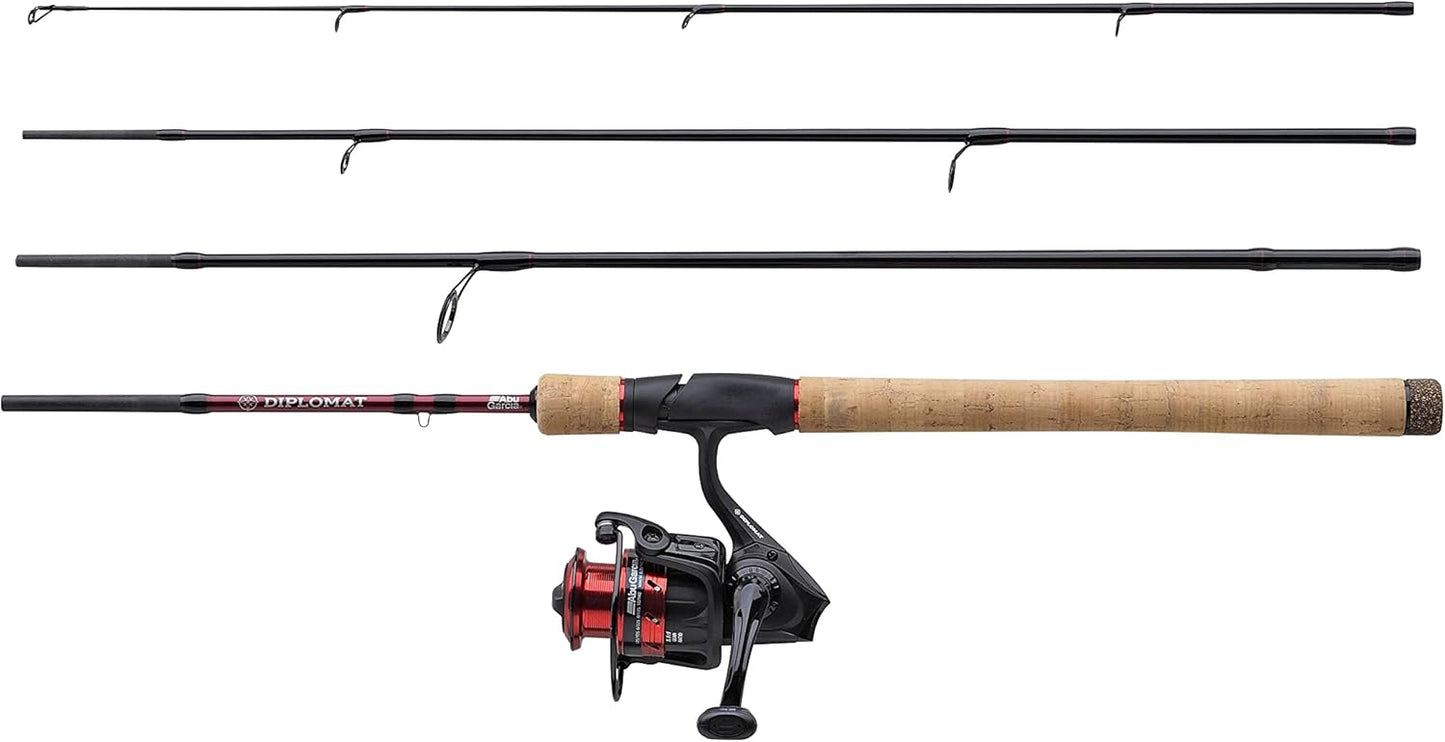 Diplomat V2 Travel Combo Angelruten-Set mit Koffer, 2.44m | 10-35g
