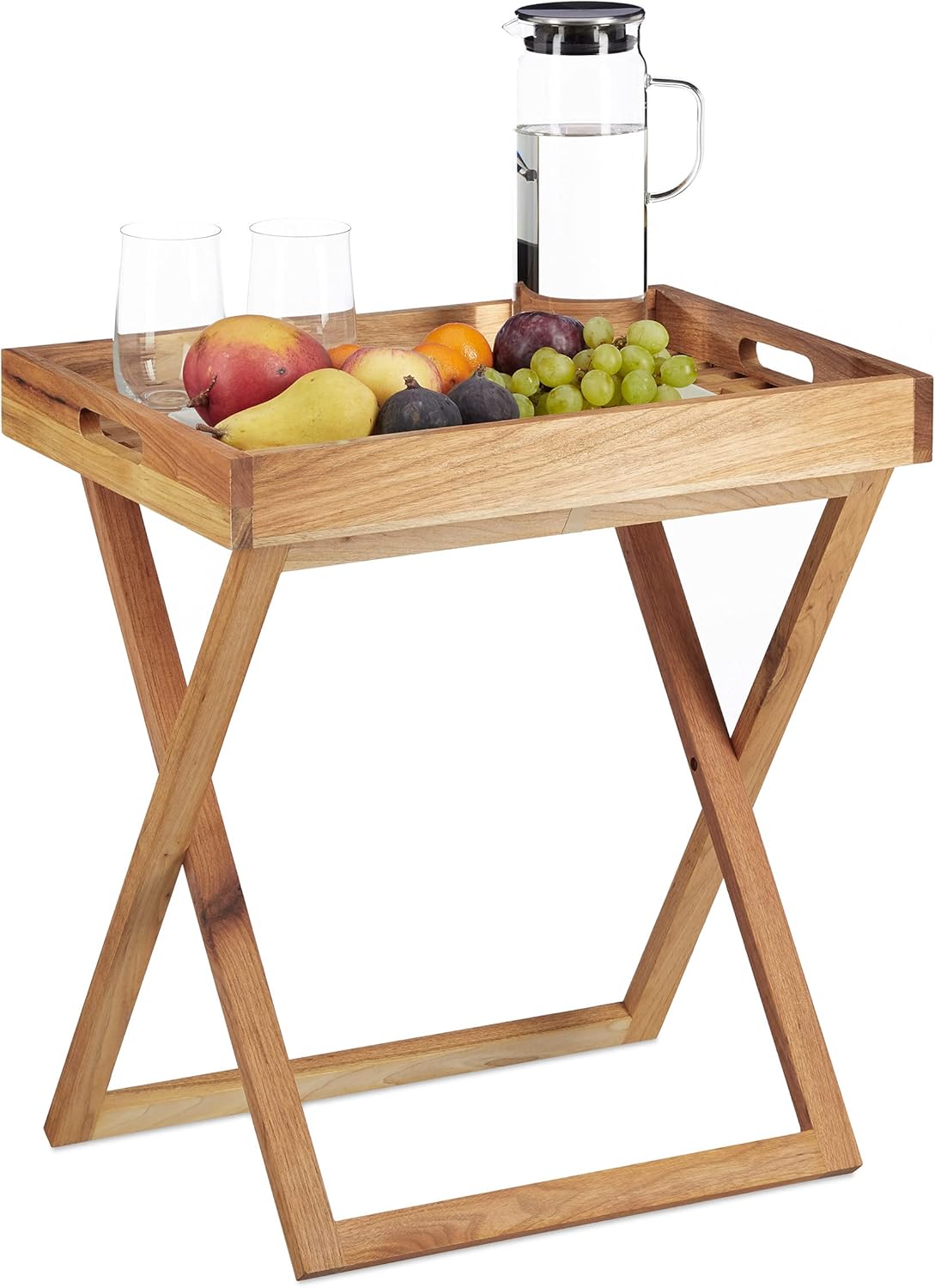 Tabletttisch Walnuss