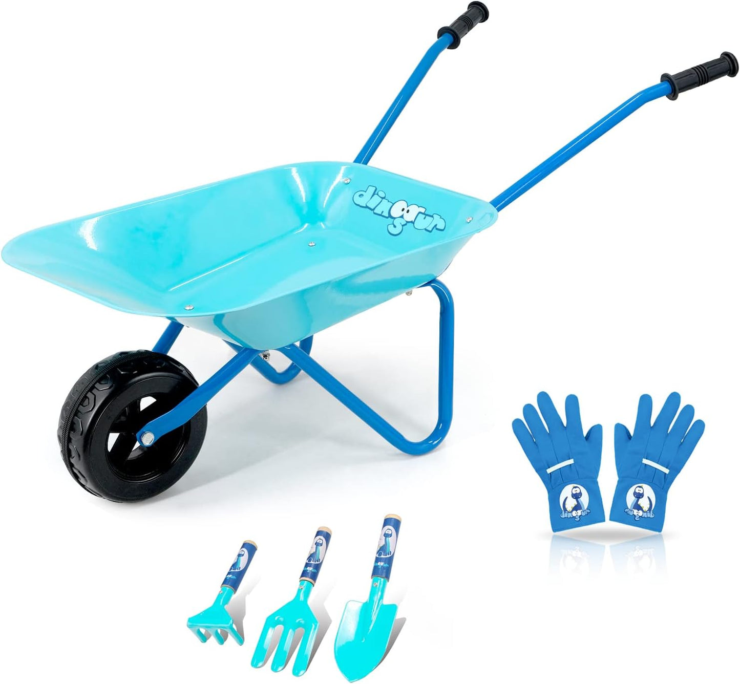 5-teiliges Schubkarren-Set für Kinder, Garten