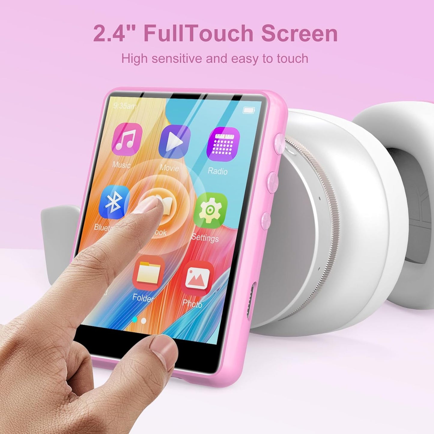 MP3 Player M4-rose mit Bluetooth