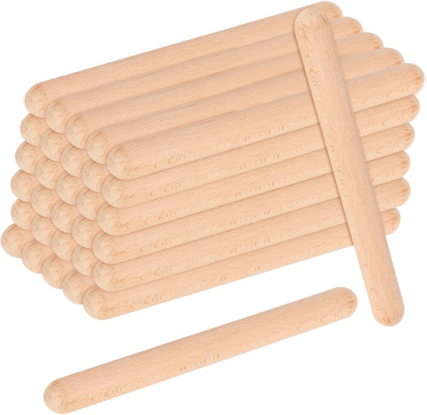 Rhythmusstöcke Klanghölzer Set, 20 x 2 cm