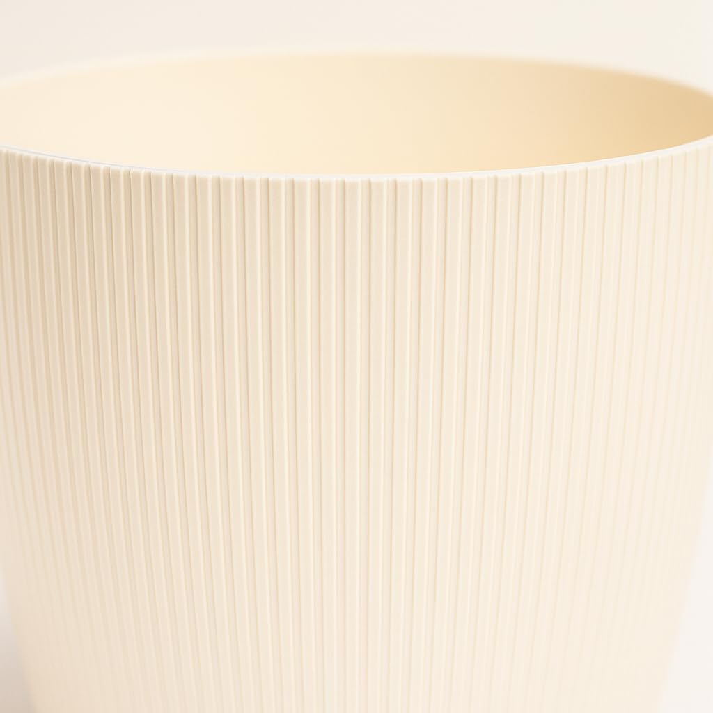 Blumentopf-Set, Ø 18 cm (7.08 inch) Cremig