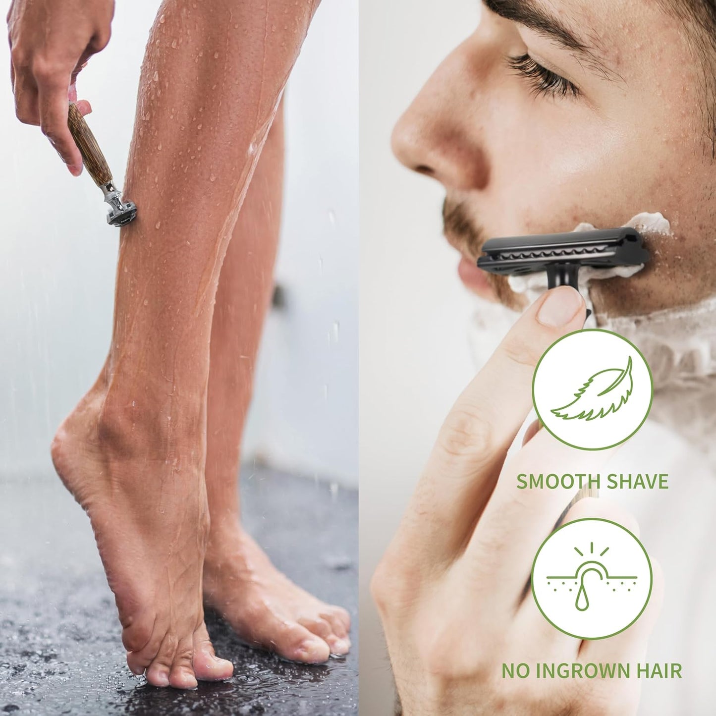 Zero Waste Shaving Kit - Rasierset, Bambus