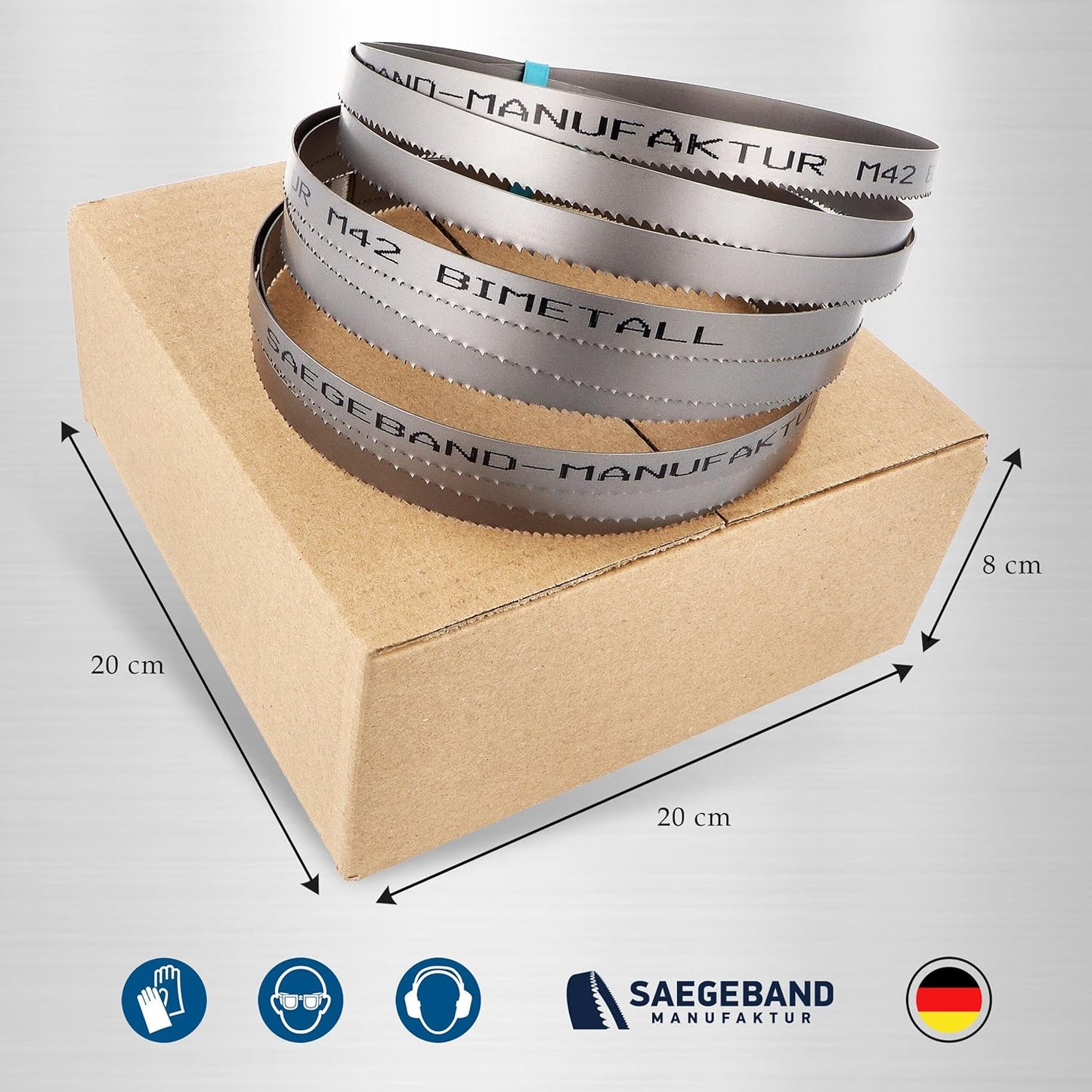 M42 HSS Bimetall Sägeband 3er-Pack, 1335x13x0,65mm 14/18 ZpZ