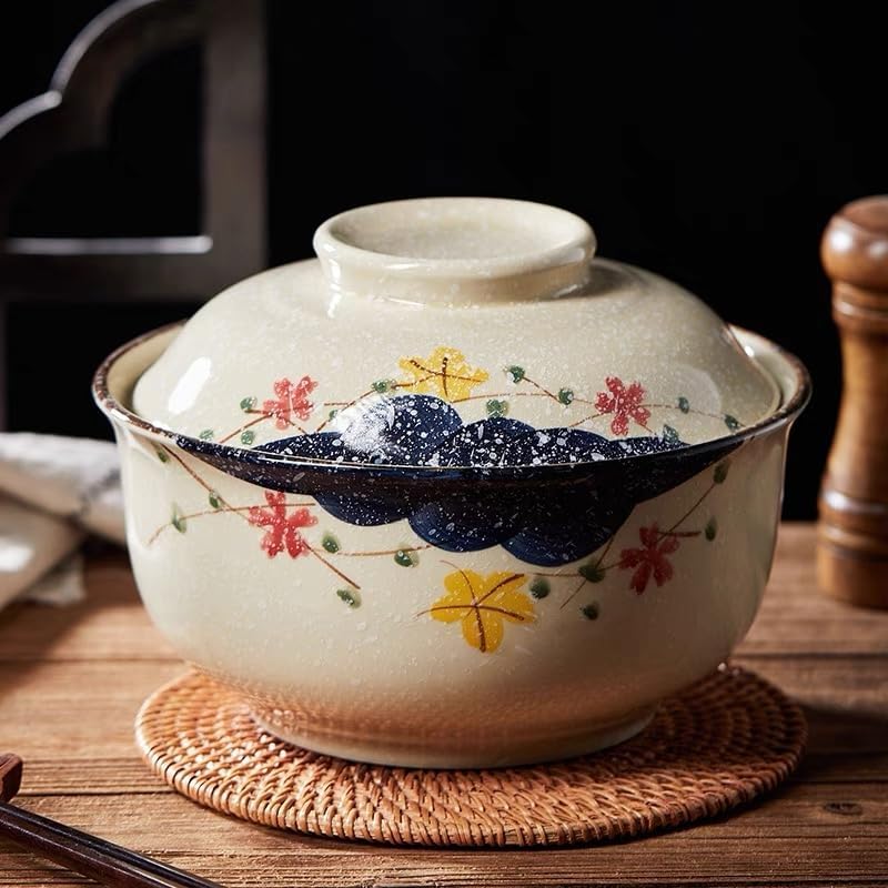 Ramen Bowl Set mit Deckel, Style B