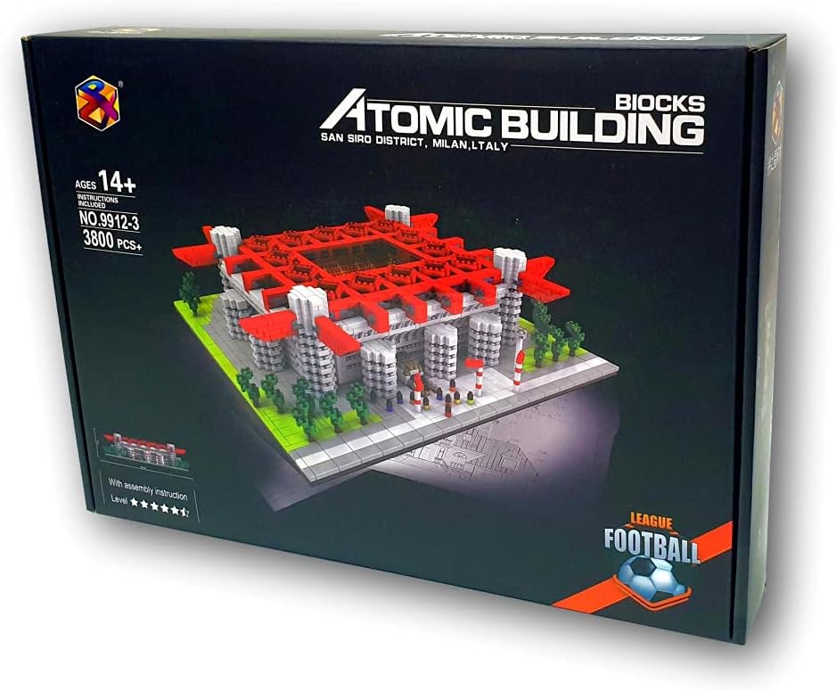 Nanoblock Modellbausatz San Siro Stadion, Giuseppe Meazza