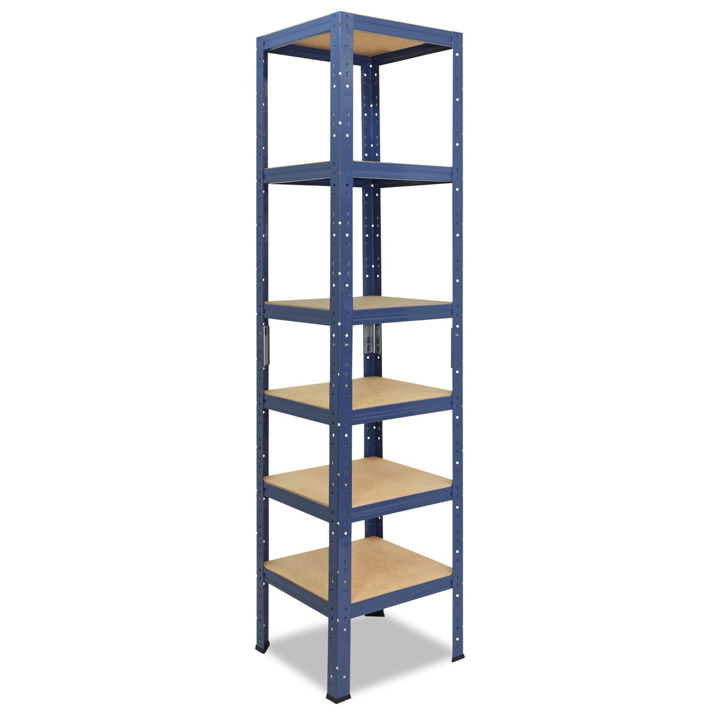 Schwerlastregal 200x50x50 cm mit 6 Böden, H: 200cm / B: 50cm / T: 50cm