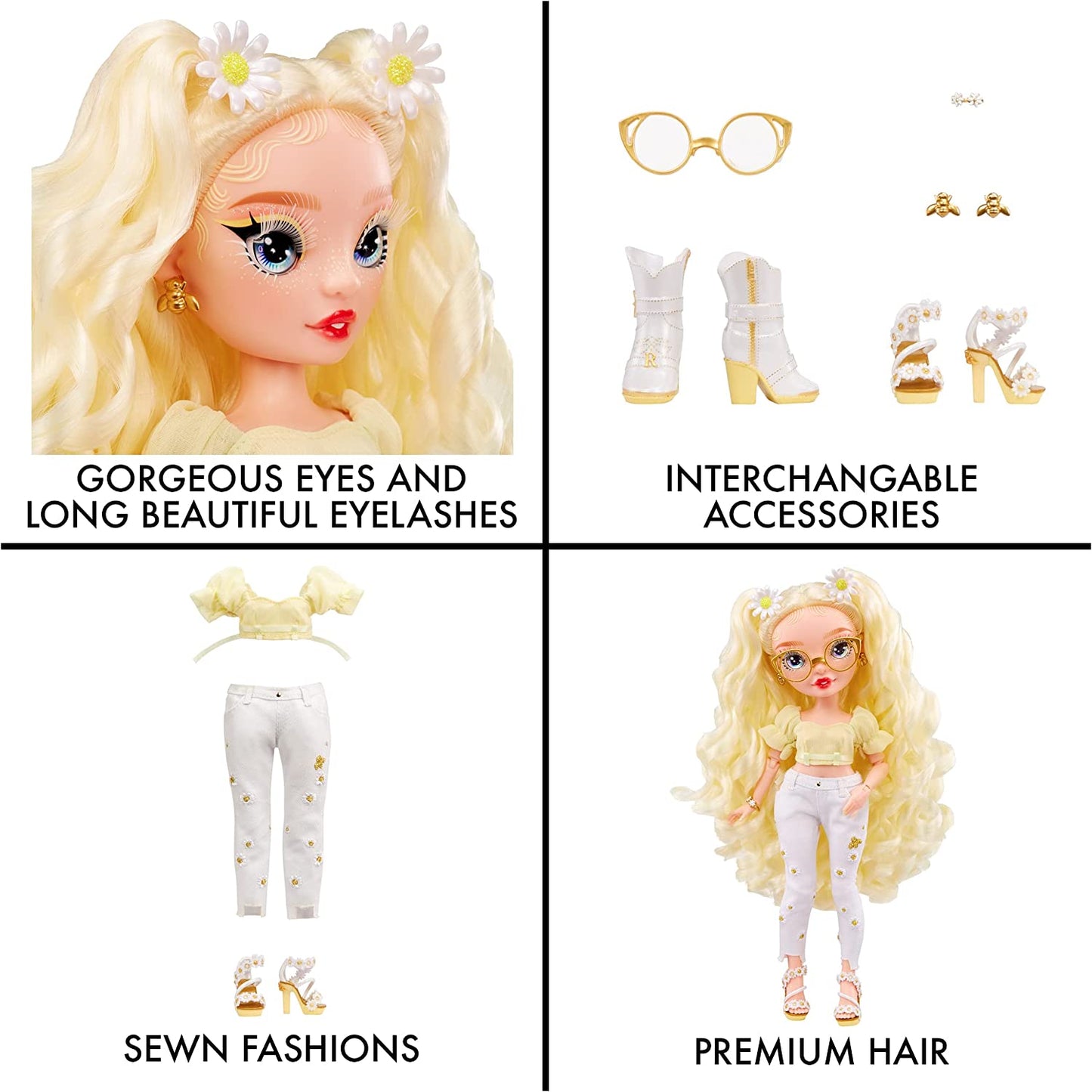 Rainbow High CORE Fashion Doll - Delilah Fields, Puppe, Einzelbett
