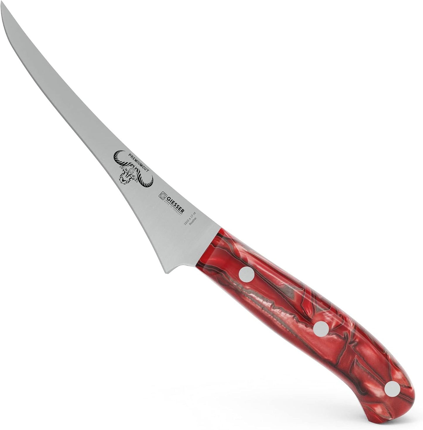 Filetiermesser, 17 cm Filiermesser, Red Diamond