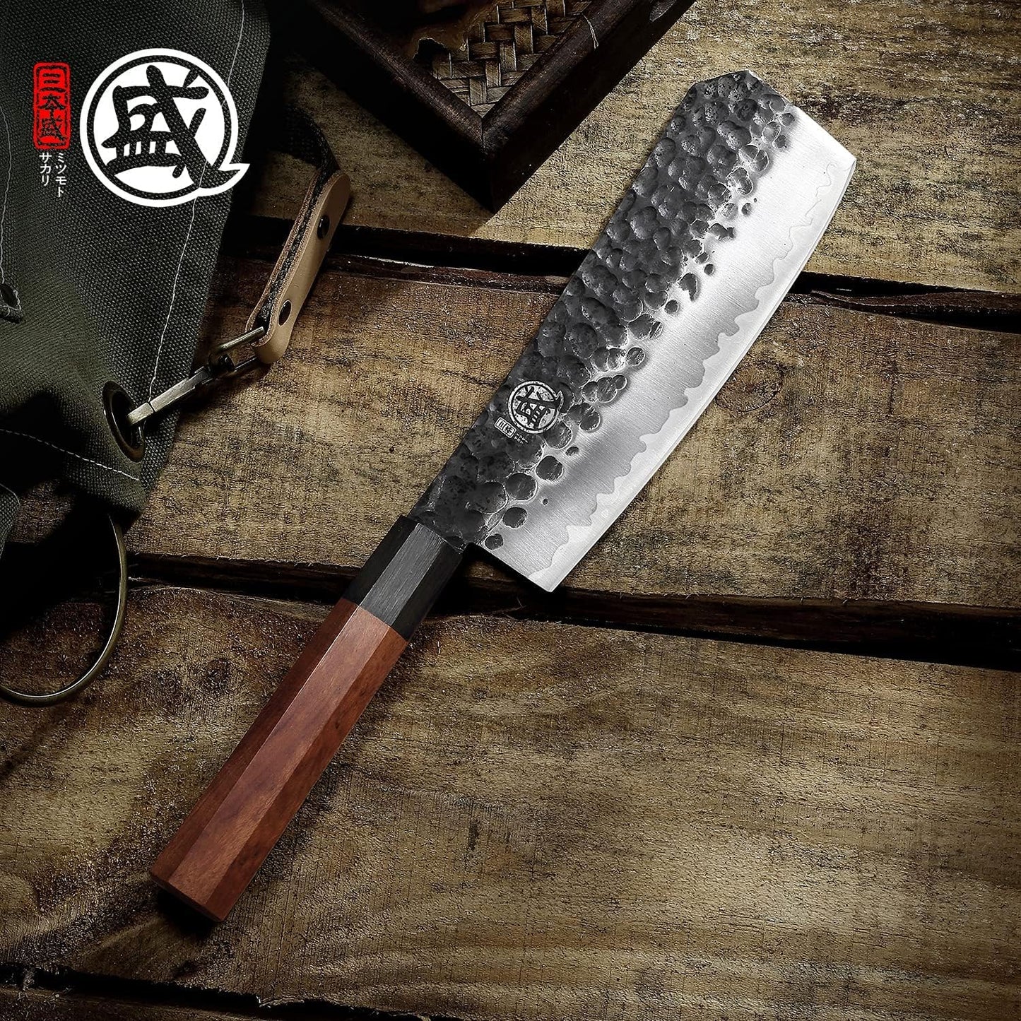 Kochmesser, 19 cm Handgeschmiedete Küchenmesser