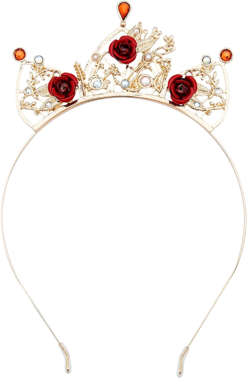 Die Schöne und das Biest: Belle Diadem mit Rosen und Strasssteinen, Belle