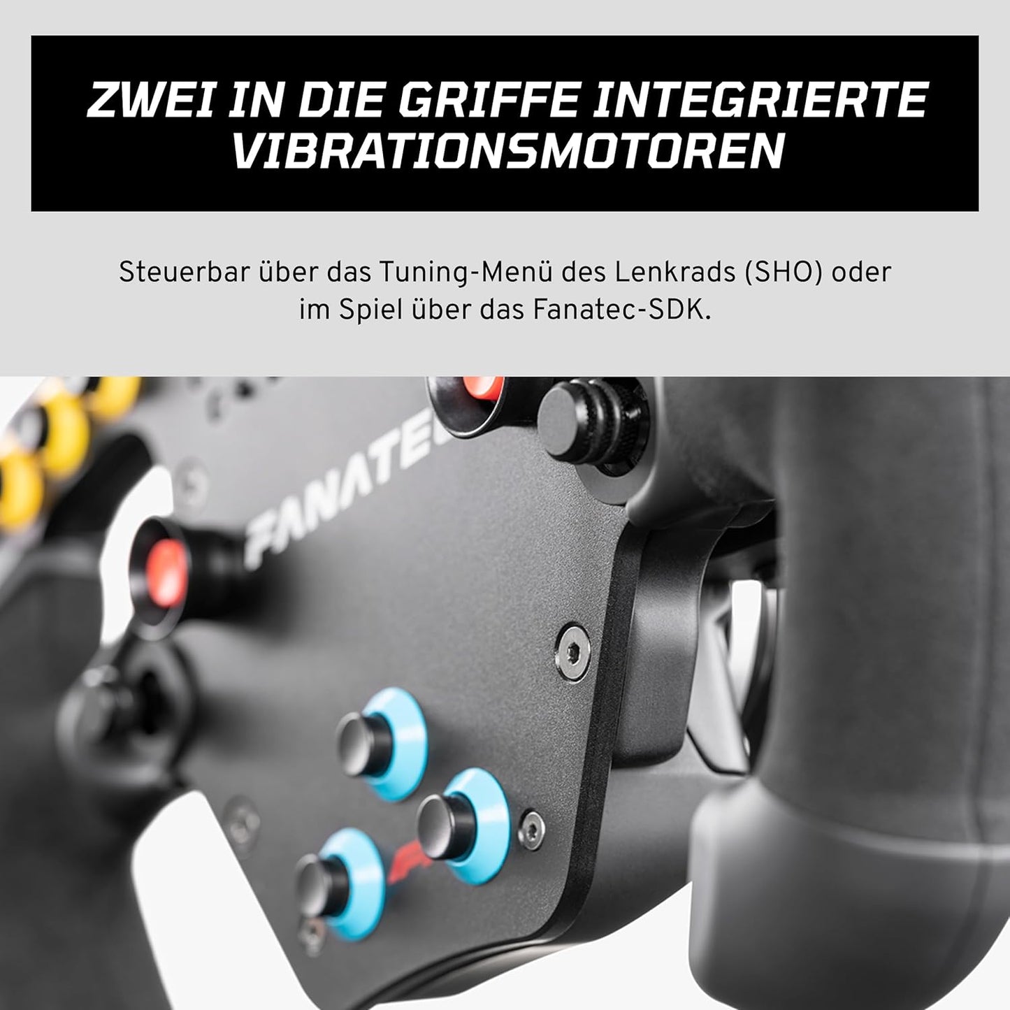 ClubSport Lenkrad F1 Esports V2 mit LED-Display