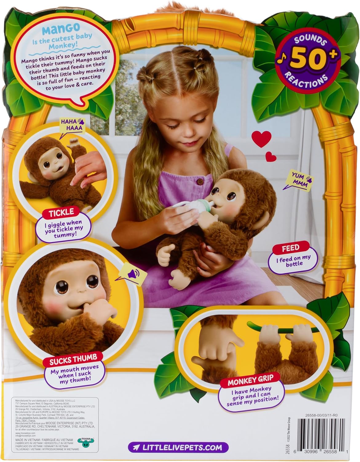 My Baby Monkey Interaktiver Spielzeugaffe