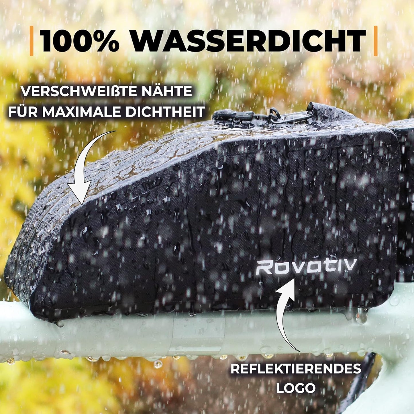 Rahmentasche für Velos