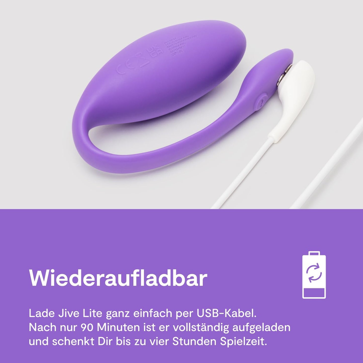 Jive Lite G-Punkt-Vibrator, Lila