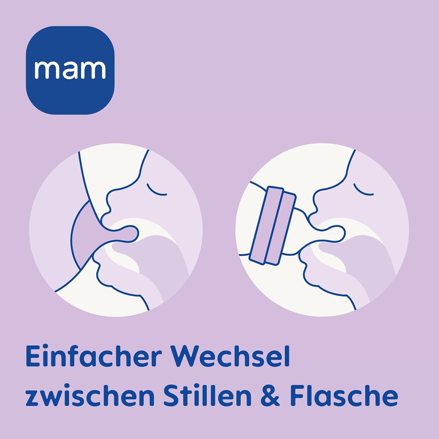Anti-Kolik Babyflaschen-Set (5-teilig), Wal