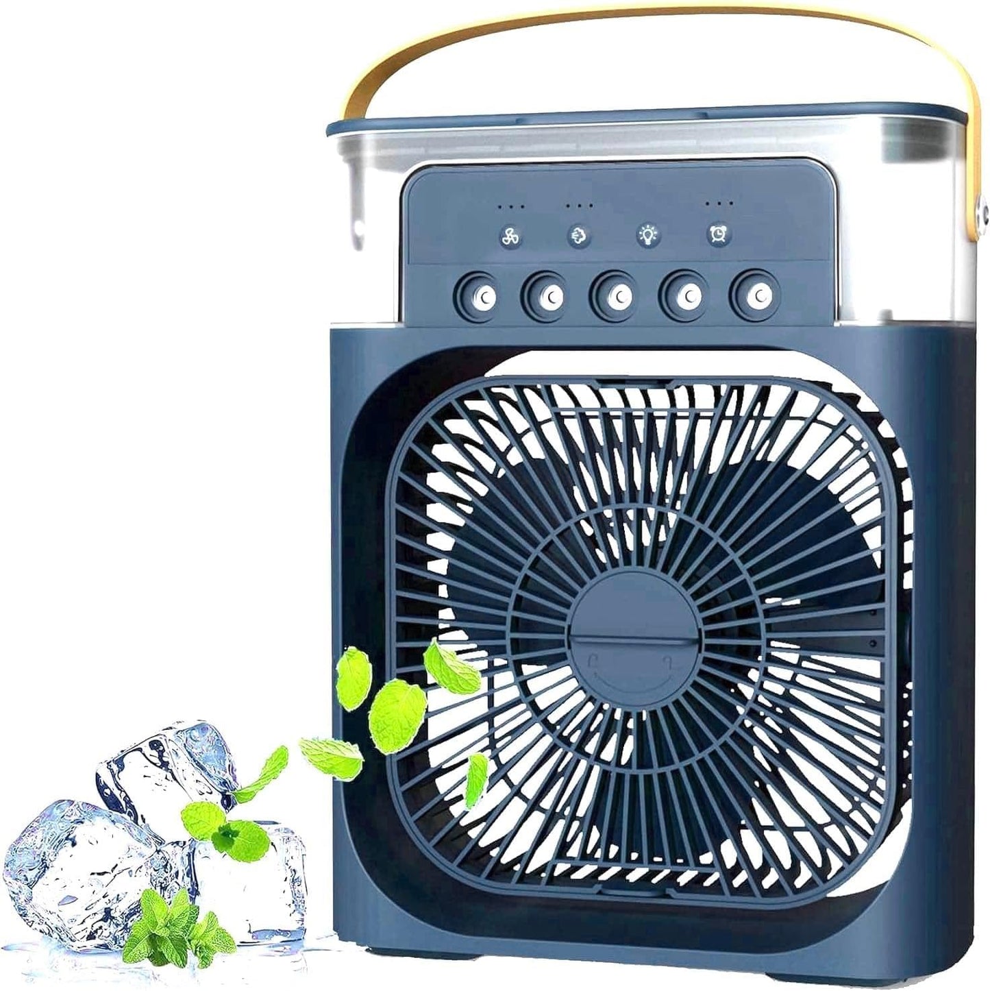 Tragbarer USB-Ventilator mit Luftbefeuchter